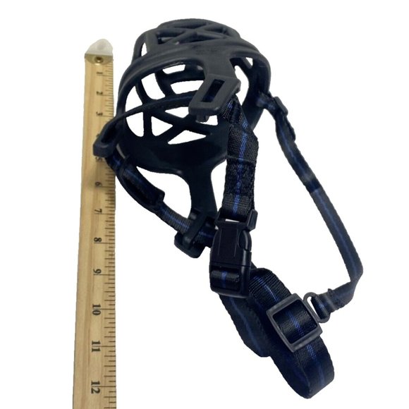 Dog Muzzle Basket Anti Barking And Chewing Dog Mouth Cover Breathable XL / 5 - Picture 13 of 14